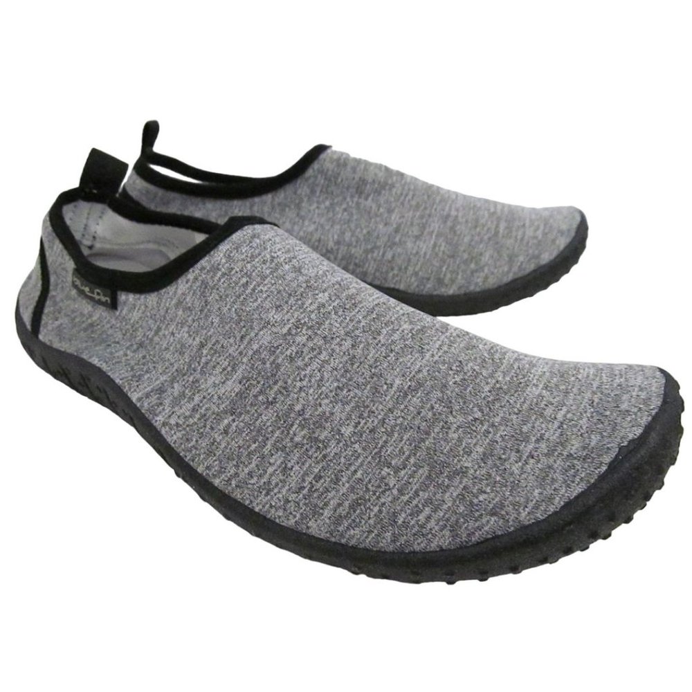 NIB New BLUE FIN Hawaii Womens Gray Water / Sand SHOES Slip-On Sz 8